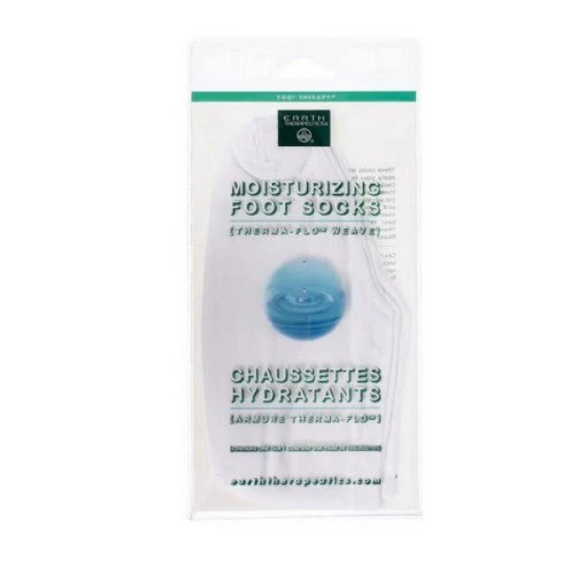 Earth Therapeutics Moisturizing Foot Sock 1 Pair