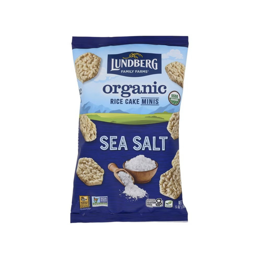 Lundberg Organic Sea Salt Rice Cake Minis 5oz