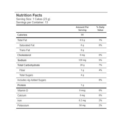 Lundberg Rice Cakes Salted Caramel 10.5 oz