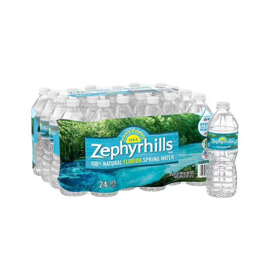 Zephyrhills 100% Natural Spring Water 24c
