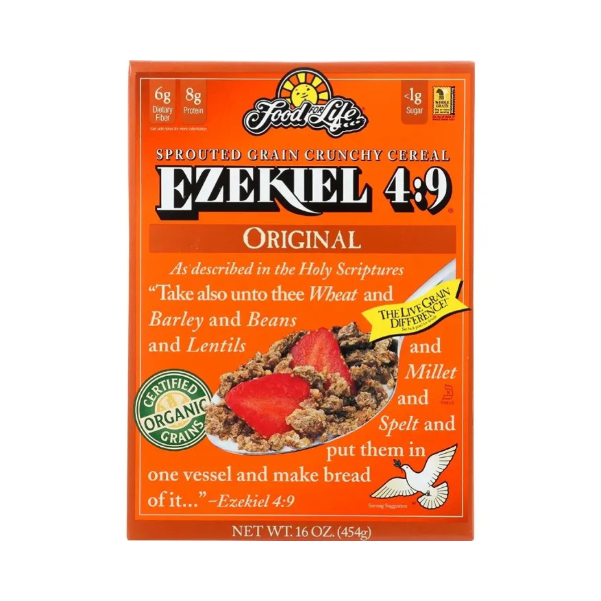 Food For Life Ezekiel 4:9 Sprouted Whole Grain Cereal 16oz