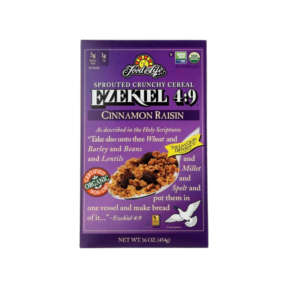 Food For Life Granola Ezekiel Raisin Cn Og 16oz
