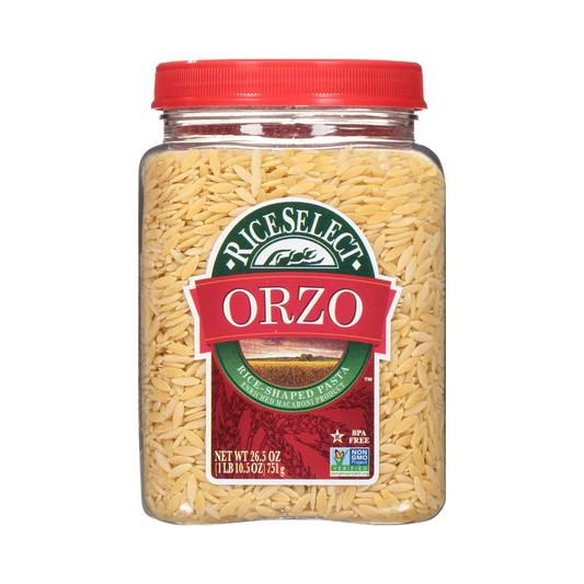 Rice Select Orzo Traditional Rice Shaped Pasta