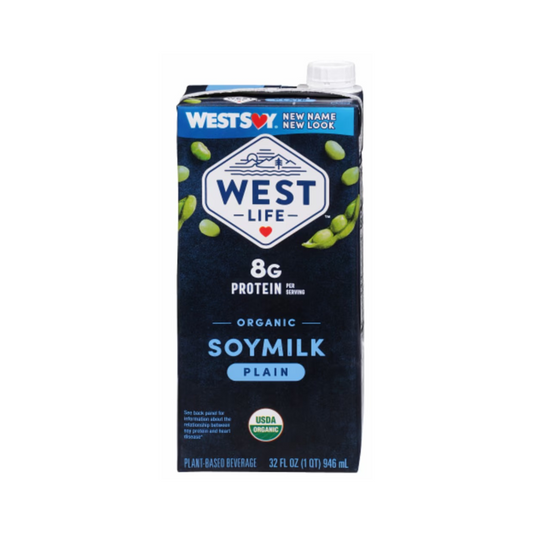 Westsoy Organic Original Plain Soy Milk 32oz