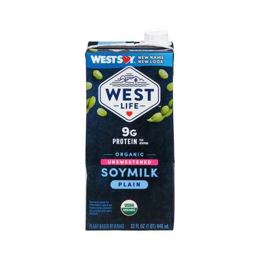 Westsoy Organic Unsweetened Organic Vanilla Soymilk 32oz