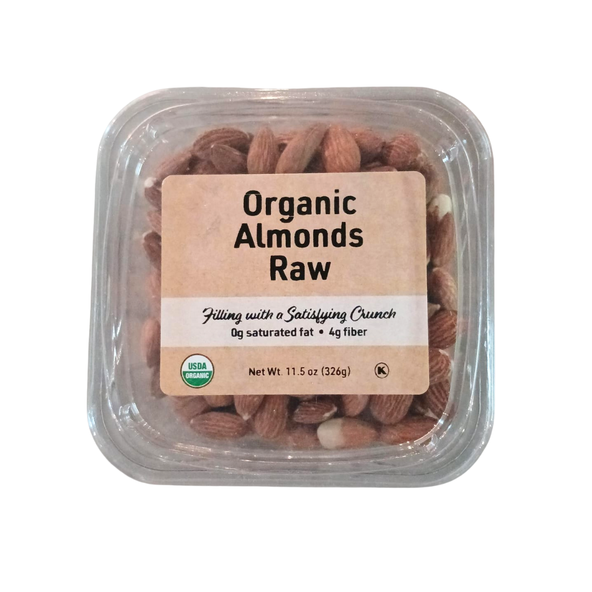 Woodstock Almonds Raw OG 11.5oz