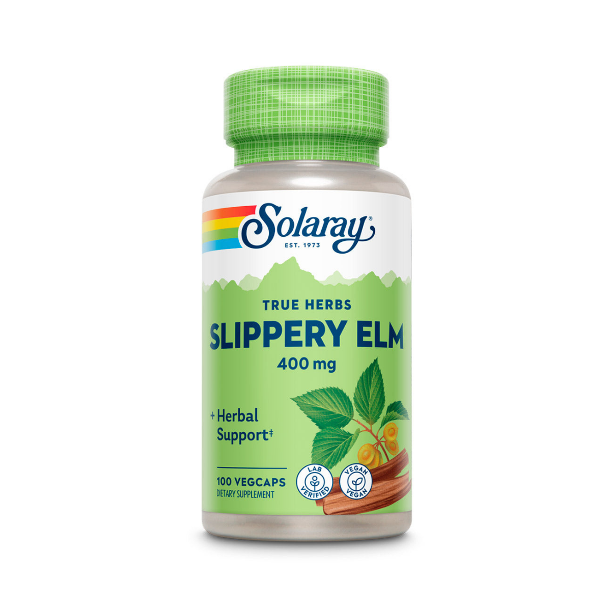 Solaray Slippery Elm Bark 400mg V