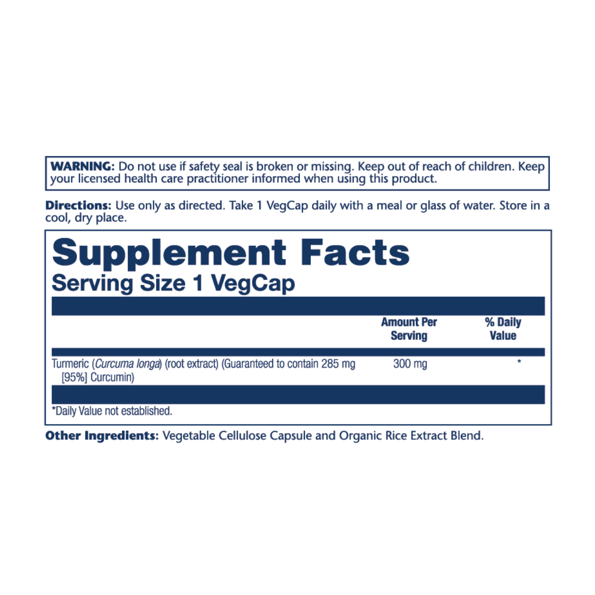 Solaray Turmeric Root Extract 300mg V