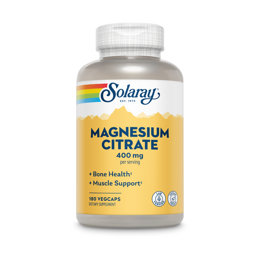 Solaray Magnesium Citrate 400mg V