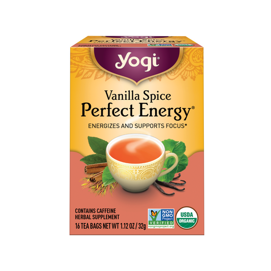 Yogi Tea Vanilla Spice Perfect Energy 16c