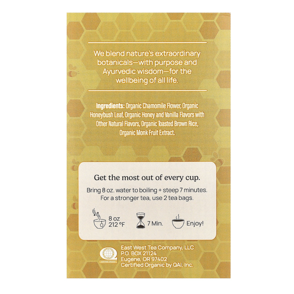 Yogi Tea Herbal Tea Honey Chamomile Caffeine Free 16c