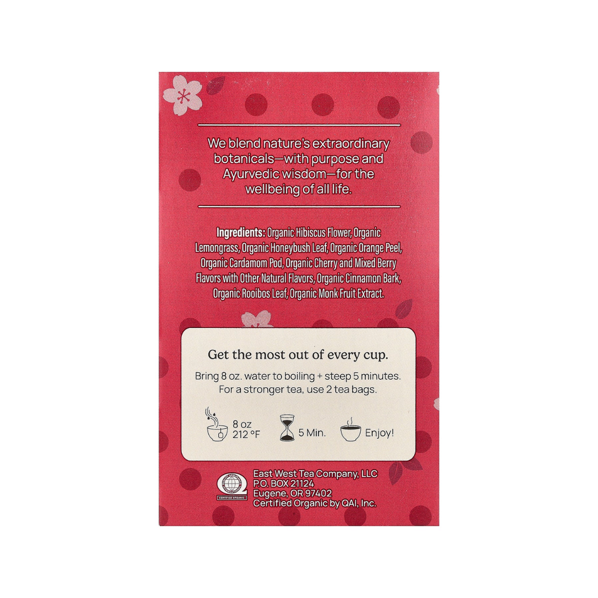 Yogi Tea Herbal Tea Cherry Berry Caffeine Free 16c 1.12oz