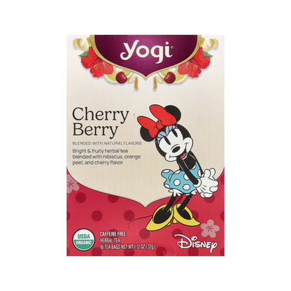Yogi Tea Herbal Tea Cherry Berry Caffeine Free 16c 1.12oz