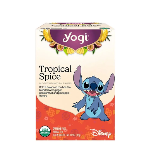 Yogi Tea Disney Stich Tropical Spice Herbal Tea 16c