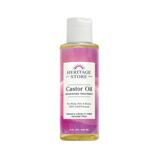 Heritage Store Castor Oil Nourishing Treatment 4fl oz