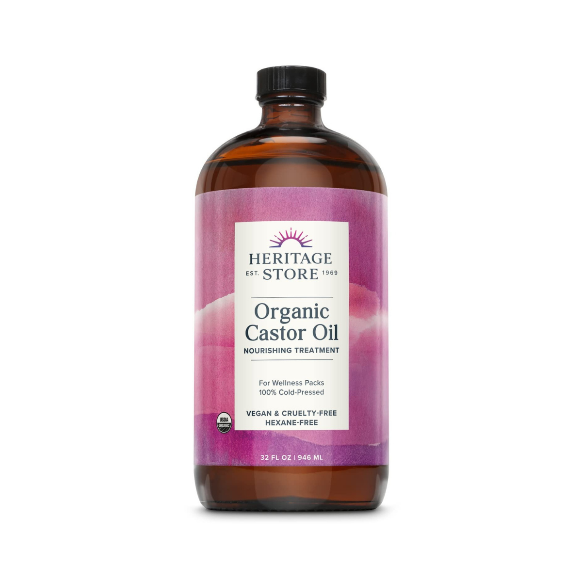 Heritage Store Castor Oil OG 16fl oz