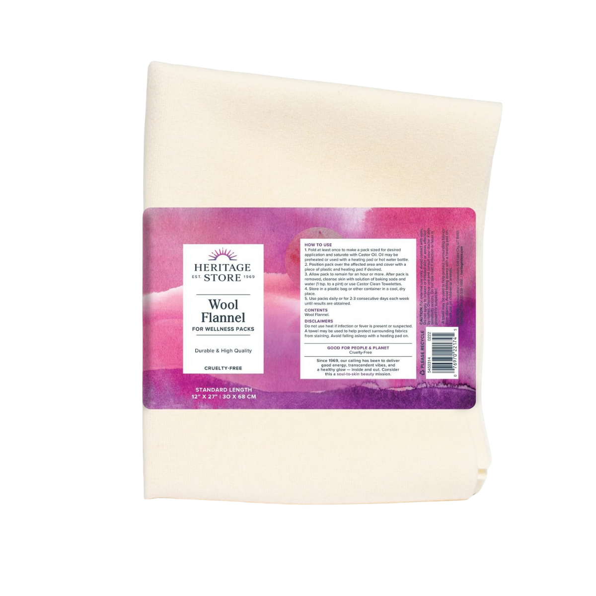 Heritage Store Wool Flannel 1c