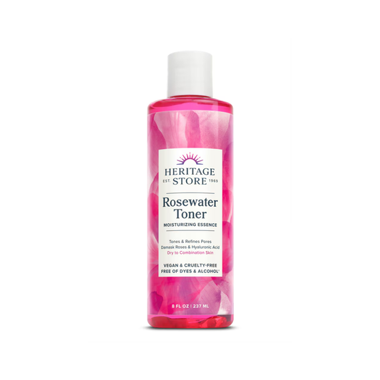 Heritage Store Rosewater Facial Toner 8fl oz