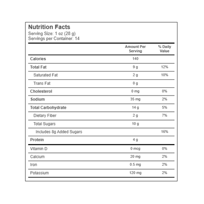 Second Nature Nut Medley Mix Wholesome 14oz