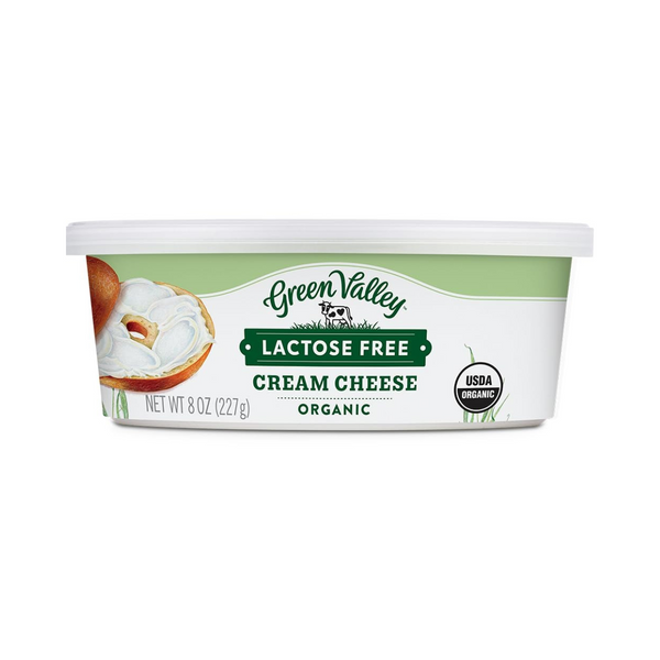 Green Valley Organic Cream Cheese Lactose Free 8oz – Orgánica