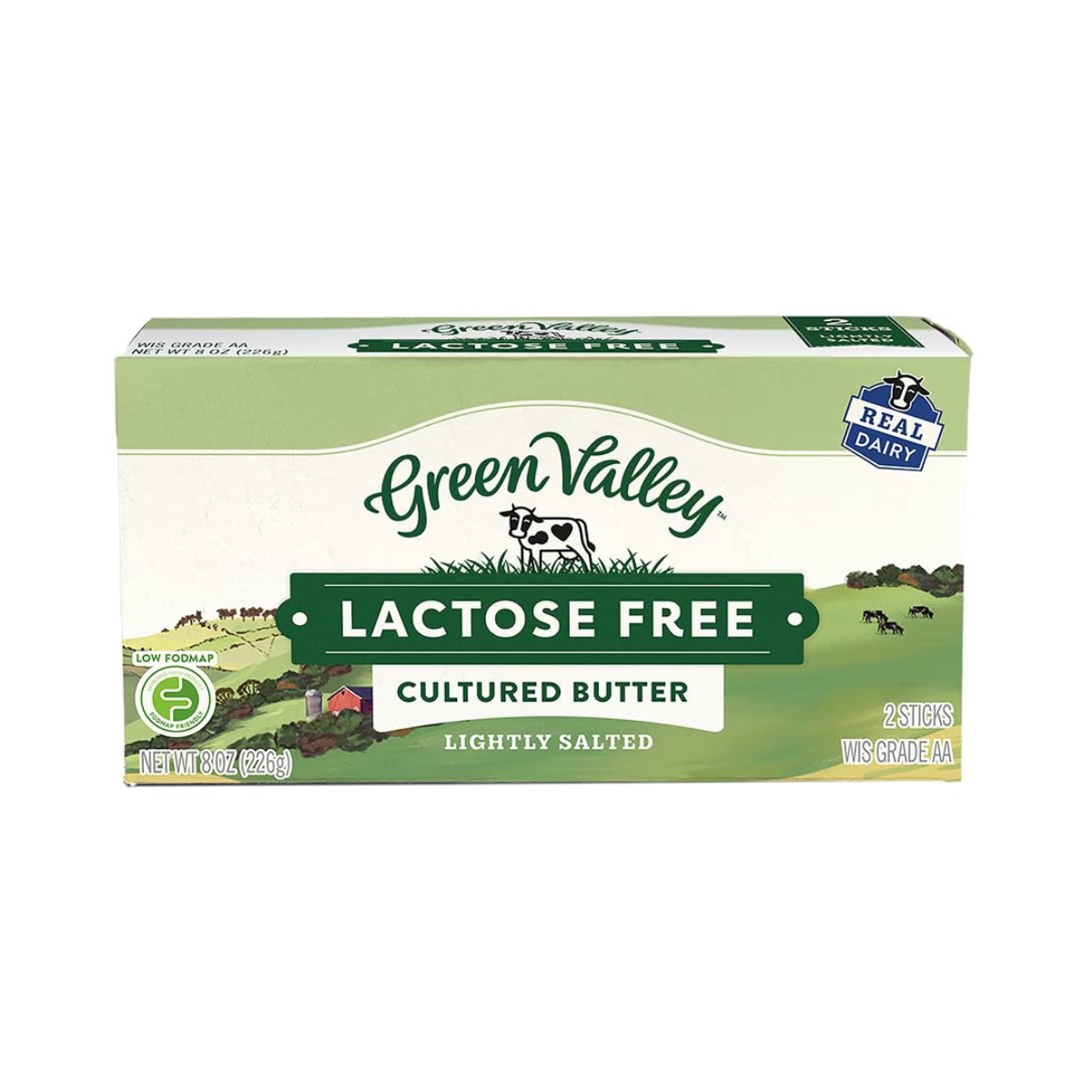 Green Valley Lactose Free Cultured Butter 8oz