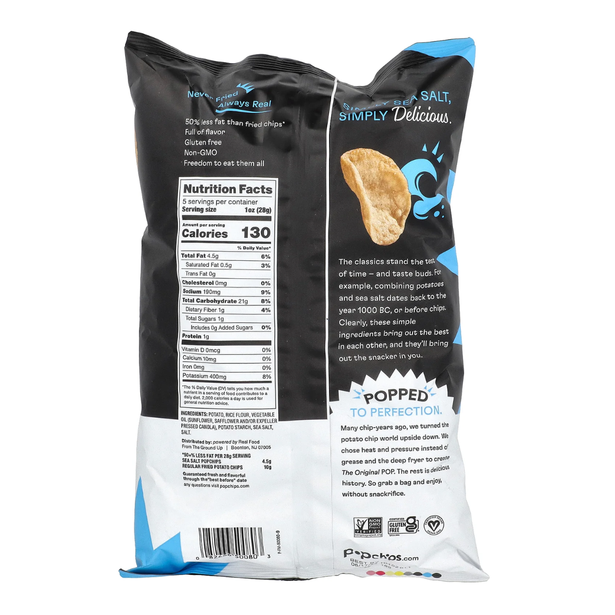 Popchips Original Sea Salt 5oz