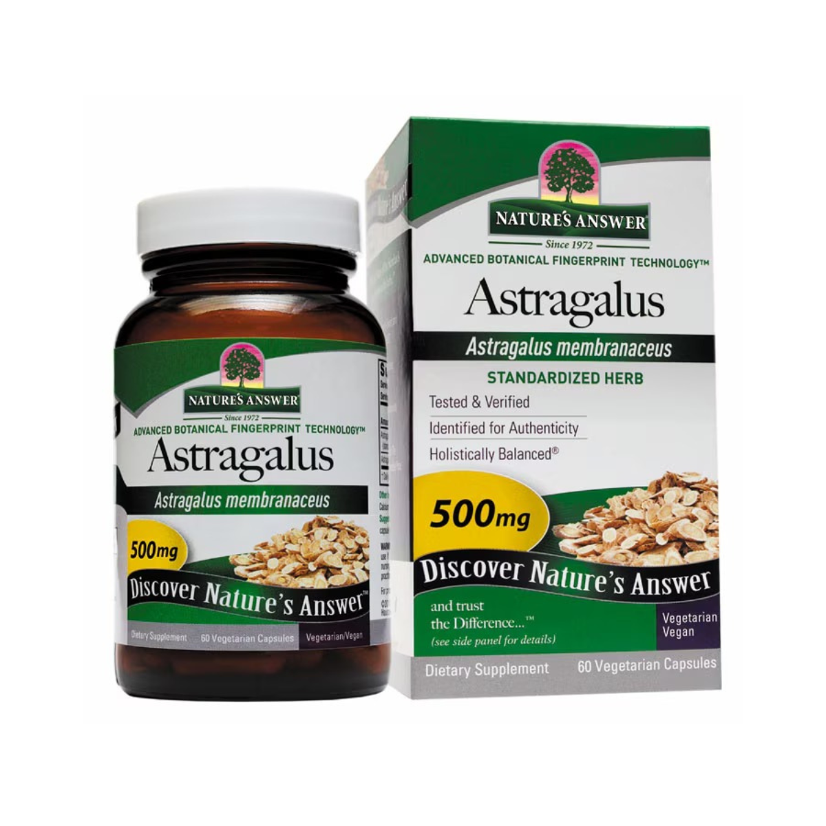Nature's Answer Astragalus Root Standarized 60c