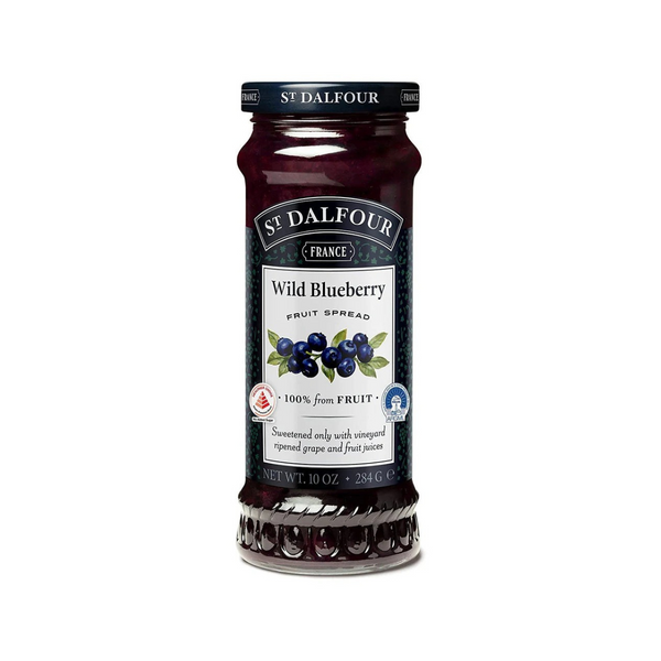 St. Dalfour Wild Blueberry Fruit Spread 10oz – Orgánica Store Panamá St. Dalfour Wild Blueberry Fruit Spread 10oz – Orgánica Store Panamá