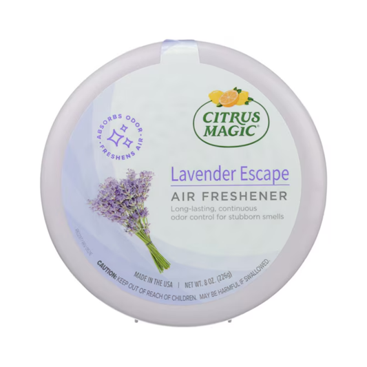 Citrus Magic Closet Odor Absorbing Solid Air Freshener Lavender Escape 8oz