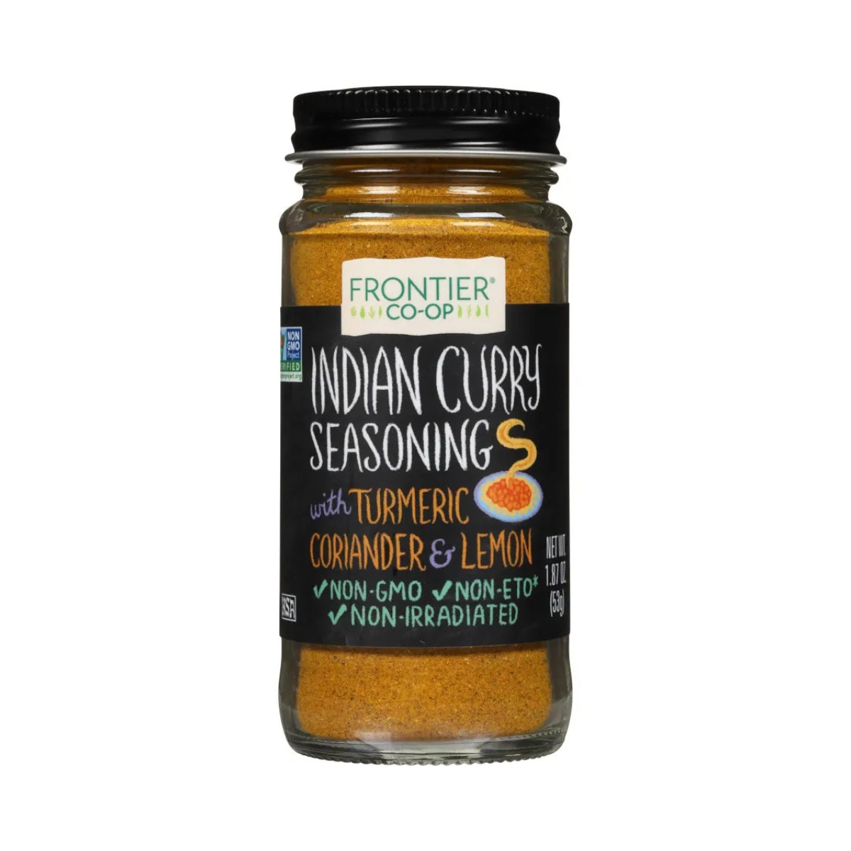 Frontier Herb Seasoning Indian Curry 1.87oz
