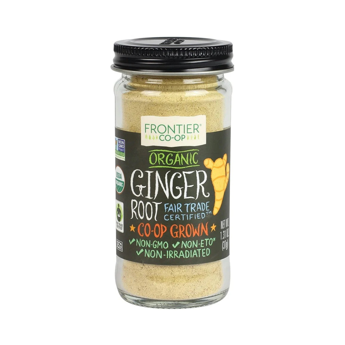 Frontier Herb Ginger Root, Ground 1.5oz