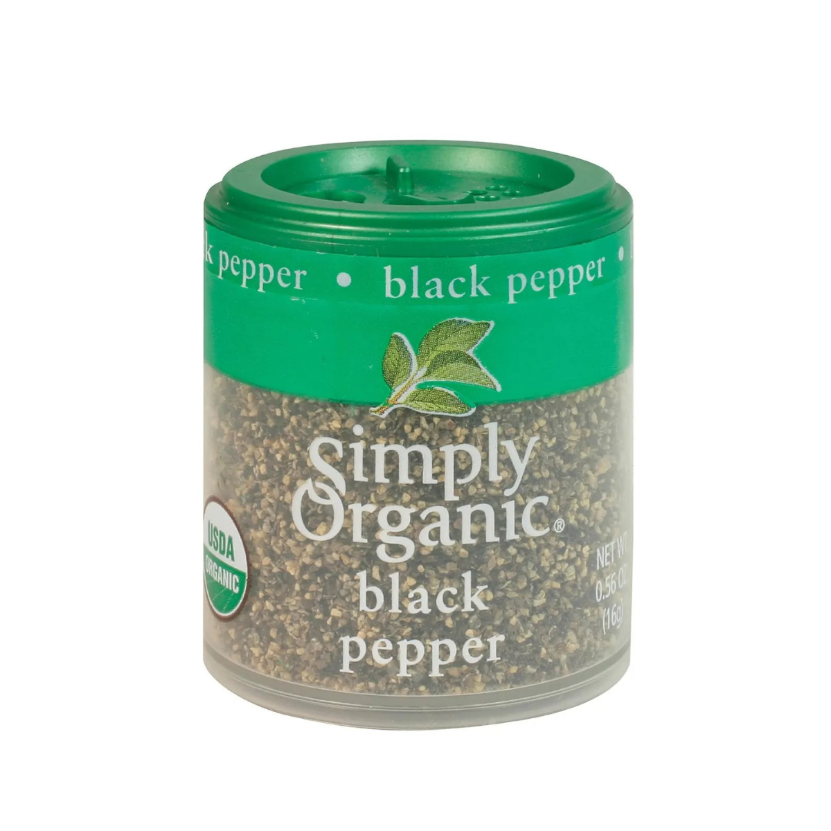 Simply Organic Black Pepper Medium Grind 0.56oz