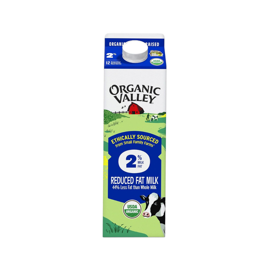Organic Valley Up 2% Reduced Fat Milk 32oz