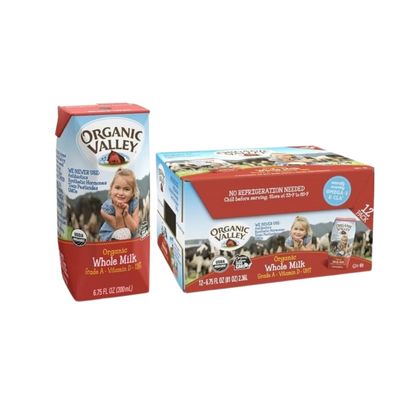 Organic Valley Whole Milk 12c