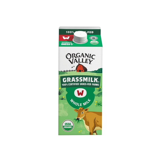 Organic Valley Milk Whole Grass Feed 59oz