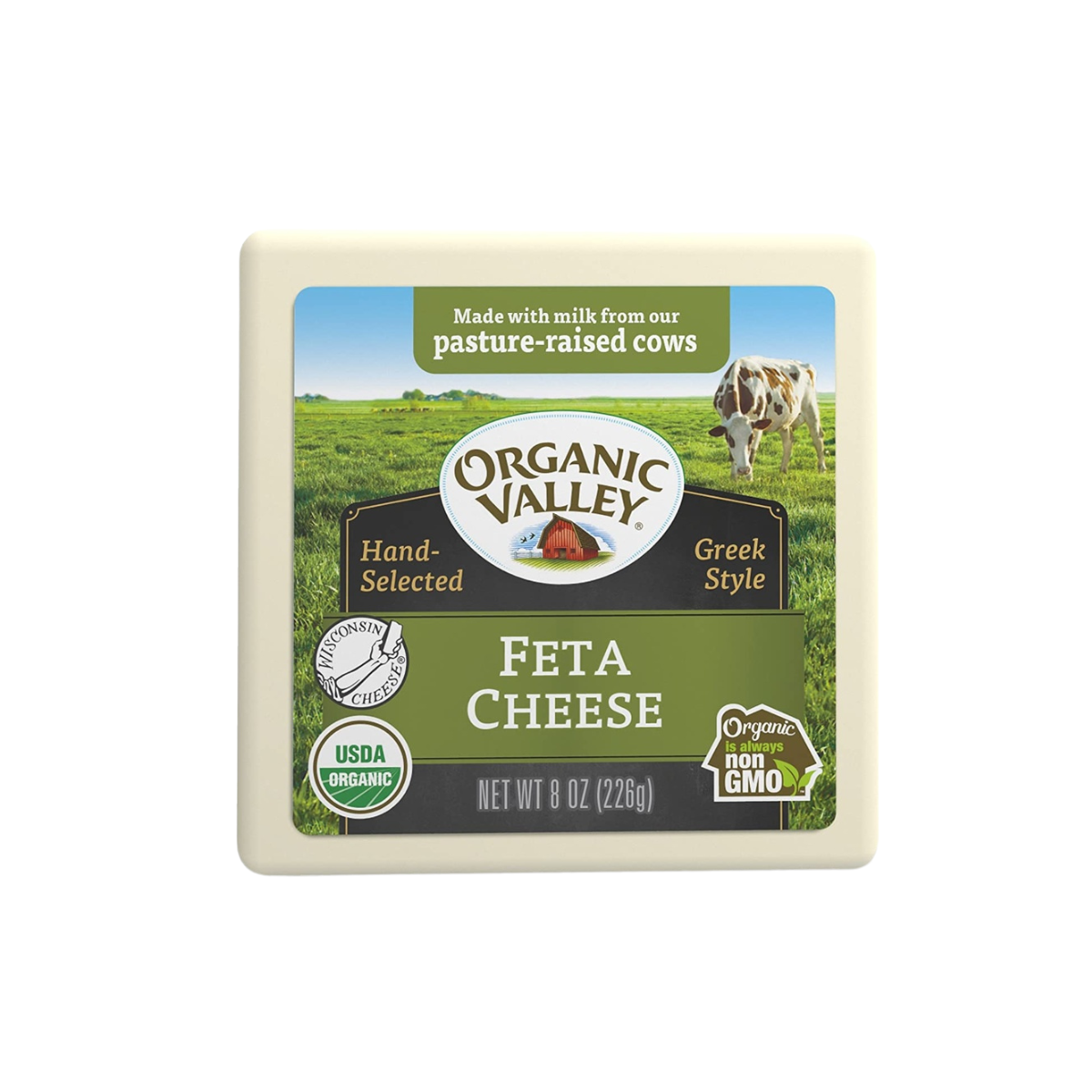 Organic Valley Feta Cheese 8oz