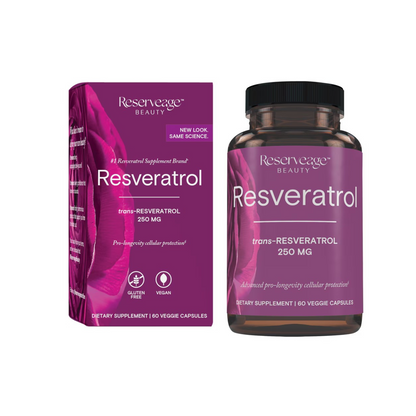 Reserveage Nutrition Resveratrol 250mg 60c