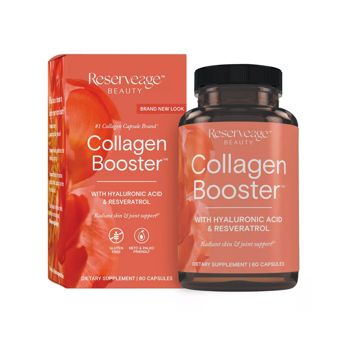 Reserveage Beauty, Collagen Booster, Collagen Supplement 60c