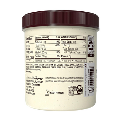 Talenti Gelato Madagascar Vainilla Bean Icecream 16oz