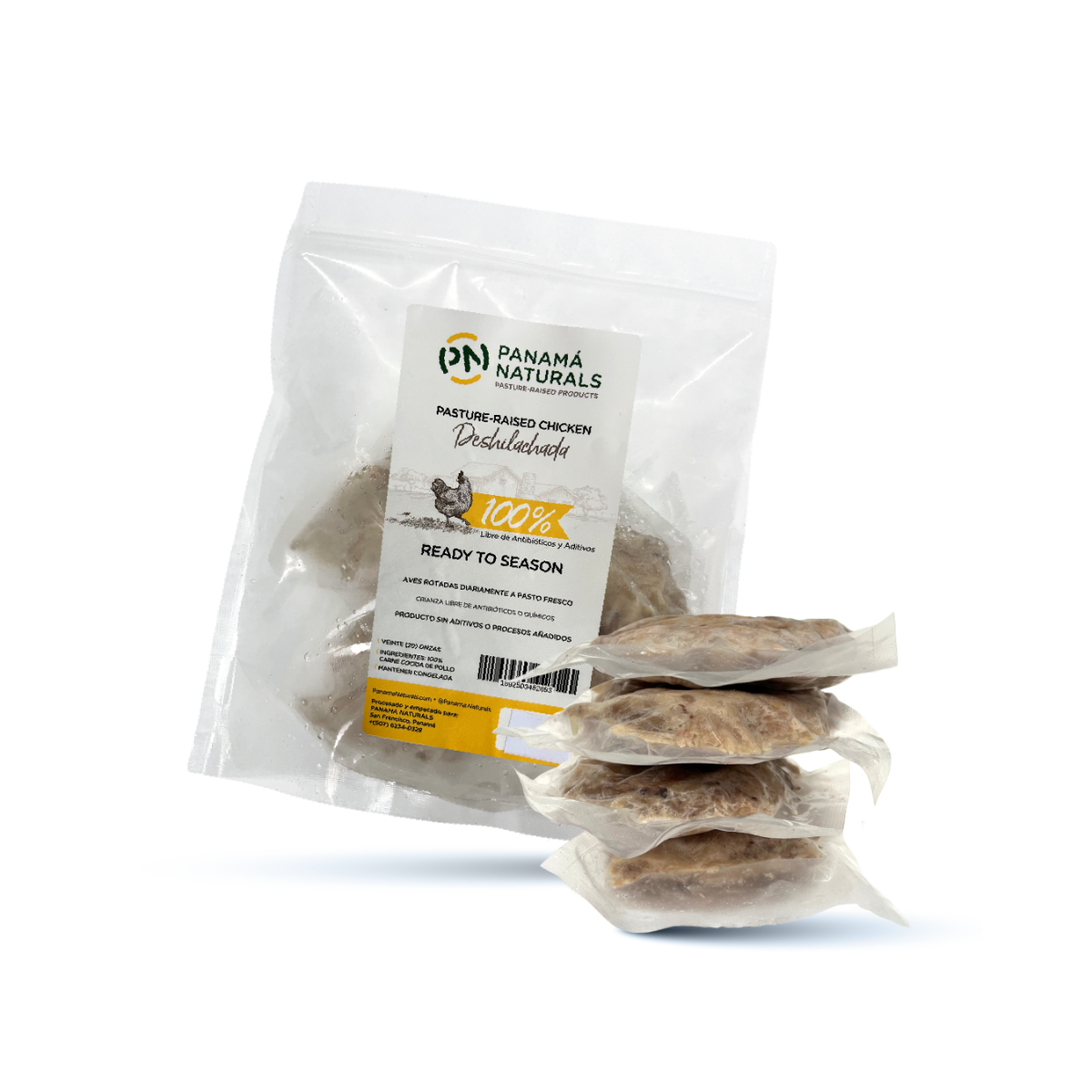 Panamá Naturals Pollo Desilachado 24oz