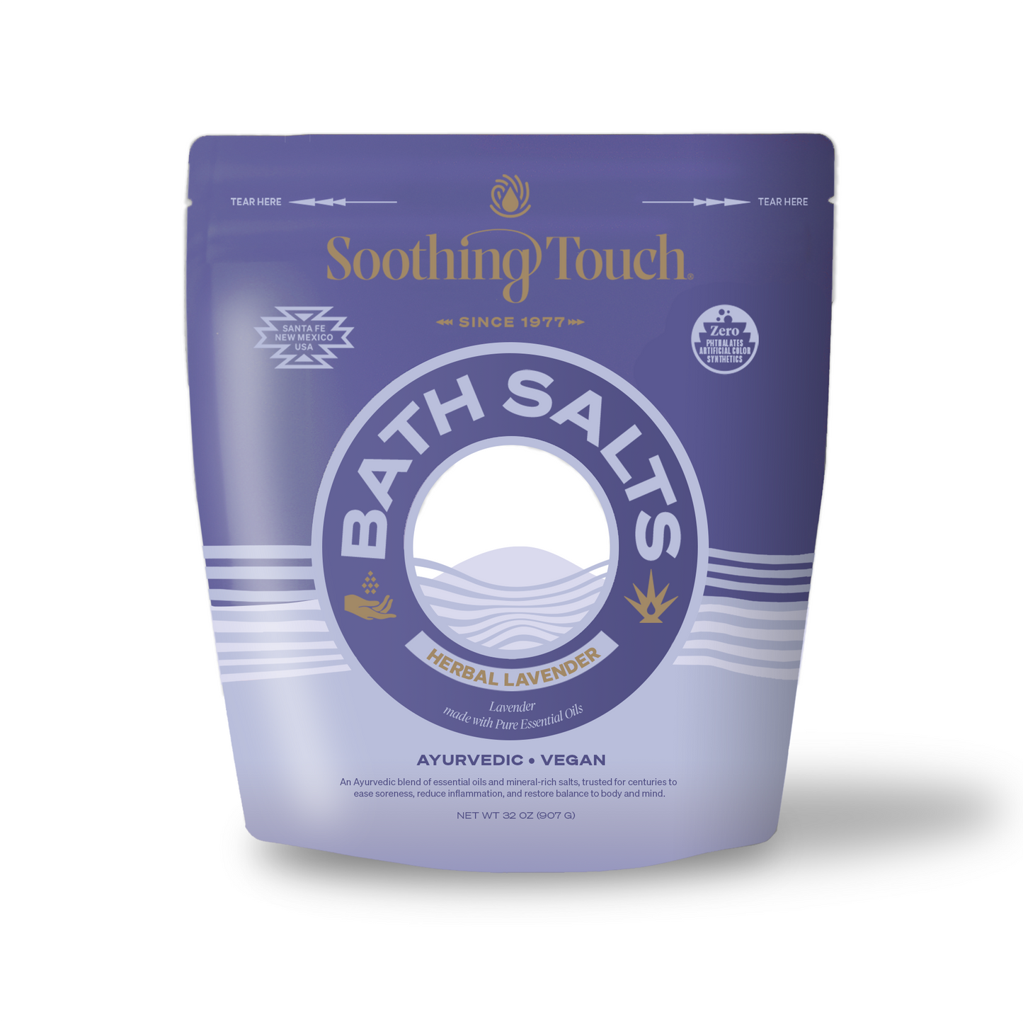 SOOTHING TOUCH  Bath Salt Lavender 32oz
