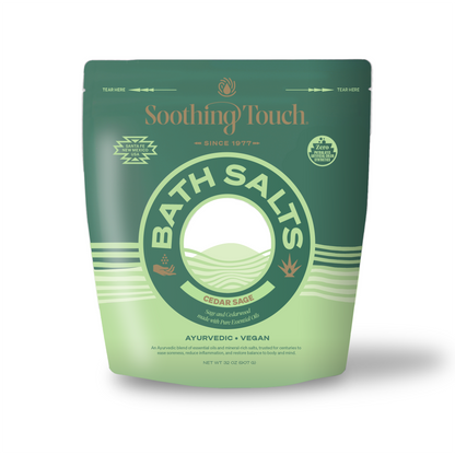 Soothing Touch Restoring Cedar Sage Bath Salts 32oz