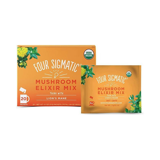 Four Sigmatic Organic Mushroom Elixir Mix With Lion's Mane 20c