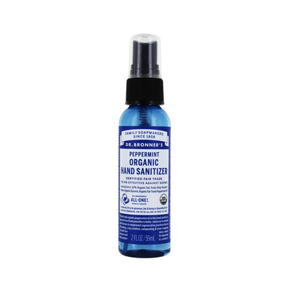 Dr. Bronner's Organic Hand Sanitizer Peppermint 2oz