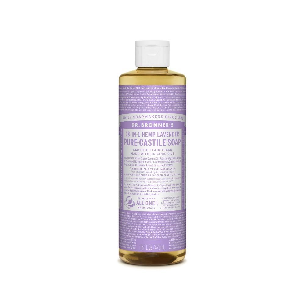 Dr. Bronner's Lavender Liquid Soap 16oz