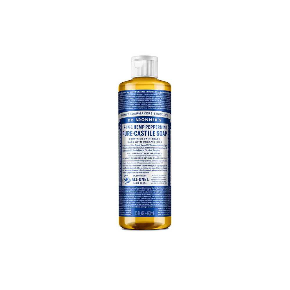 Dr. Bronner's Peppermint Liquid Soap 16oz