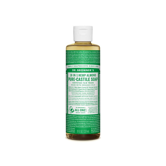 Dr. Bronner's Hemp Almond Liquid Soap 8oz