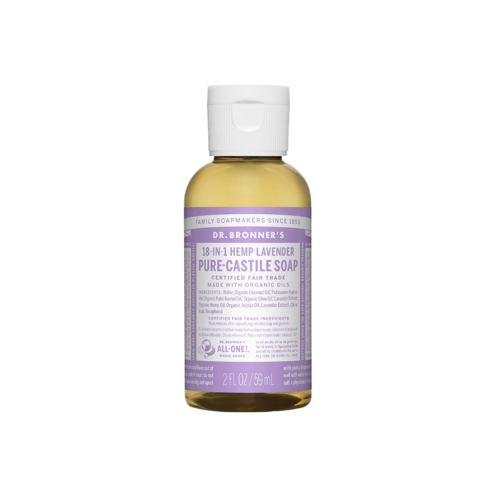 Dr. Bronner's Lavander Liquid Soap 2oz