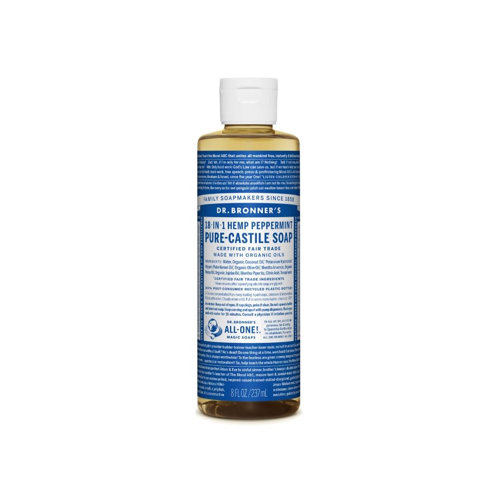 Dr. Bronner's Soap Peppermint Liquid 8oz