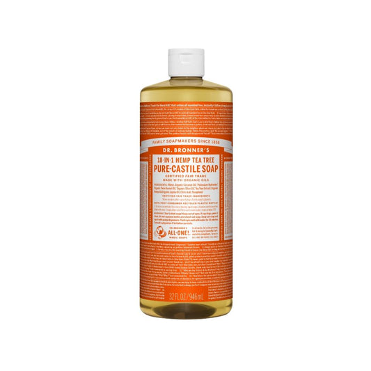 Dr. Bronner's Tea Tree Liquid Soap 32oz